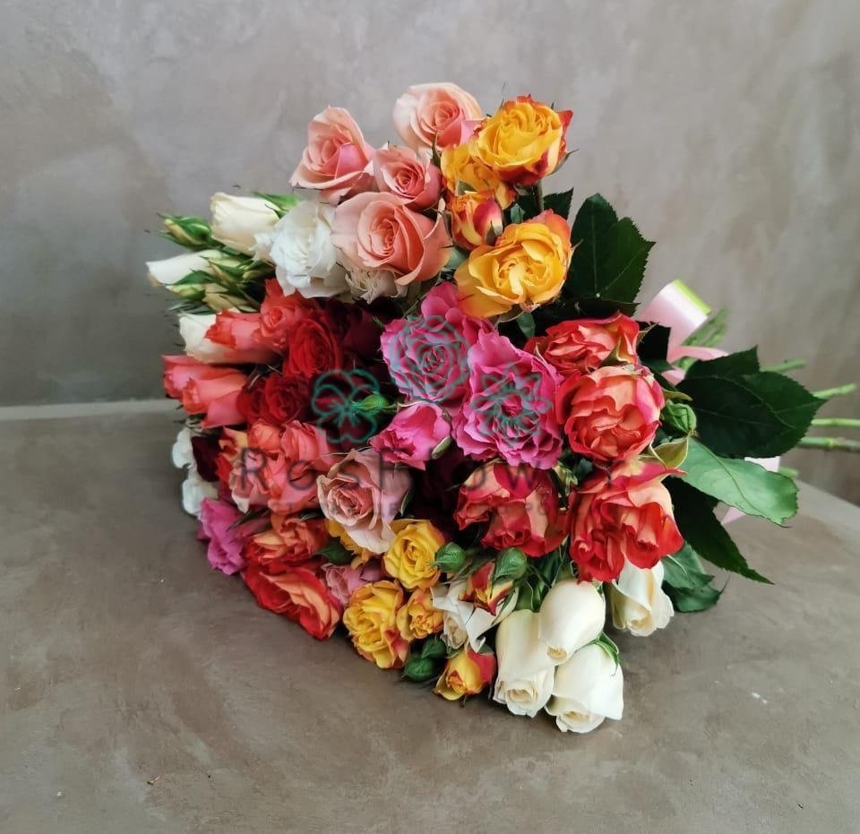 Букет цветов из: Розы в Талдоме