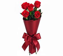 Букет 5 Красных роз Эдлесс Лав в Талдоме