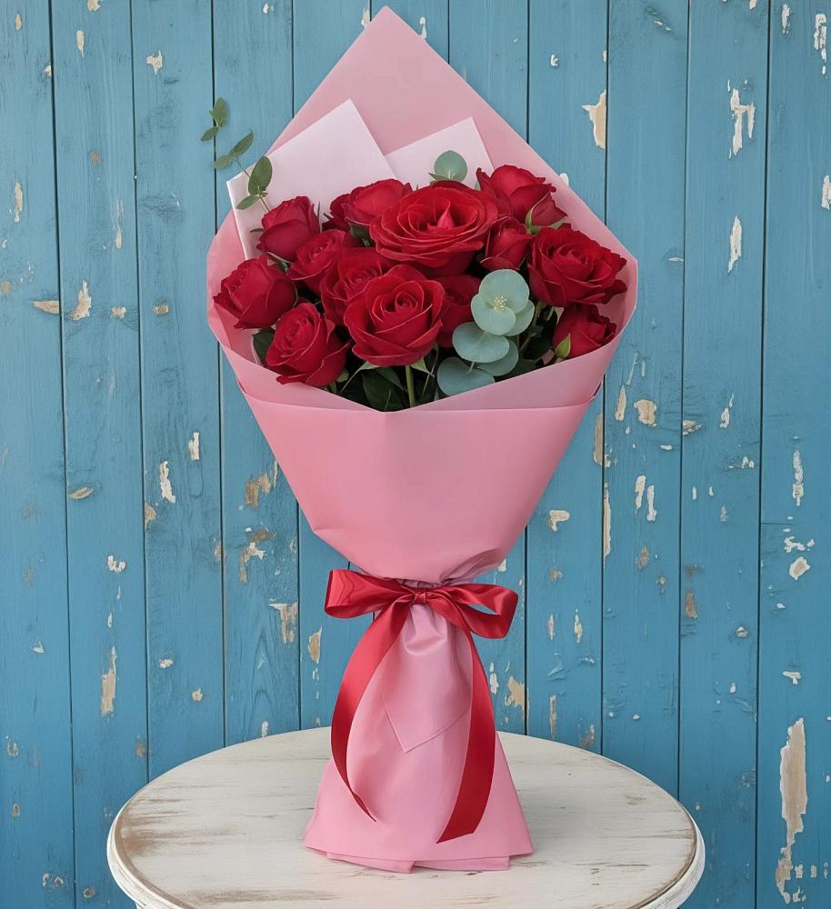 Букет цветов из: Розы в Талдоме