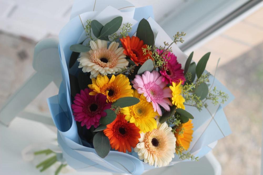 Букет цветов из: Герберы в Талдоме