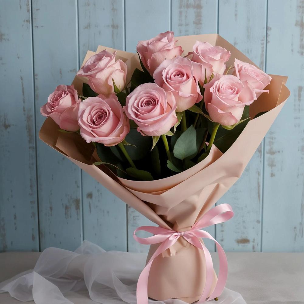 Букет цветов из: Розы в Талдоме