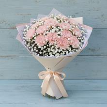 Букет цветов из:  Гвоздики в Талдоме
