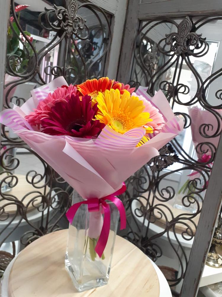 Букет цветов из: Герберы в Талдоме