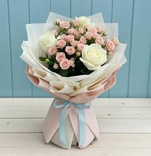 Букет цветов из:  Розы в Талдоме