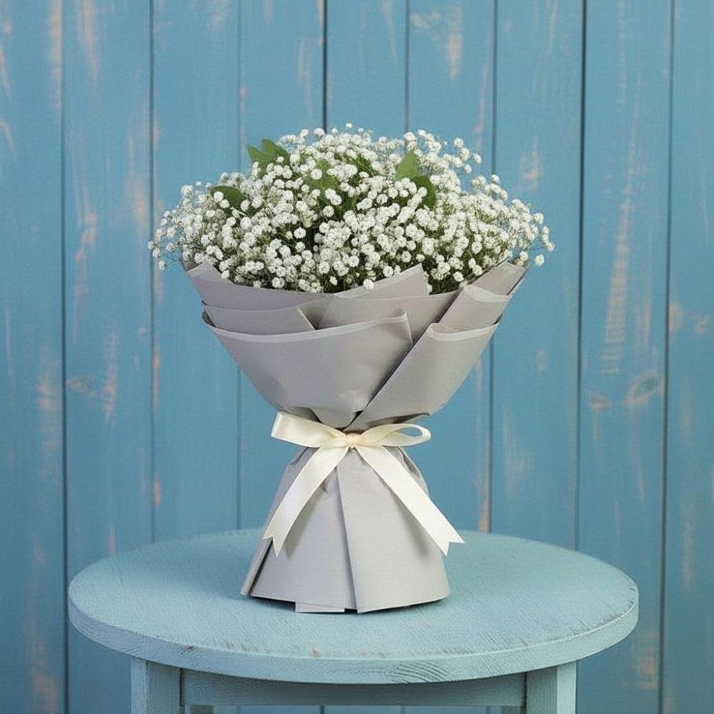 Букет цветов из: Гипсофила в Талдоме