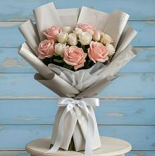 Букет цветов из:  Розы #REPLACE_PRED# Талдоме