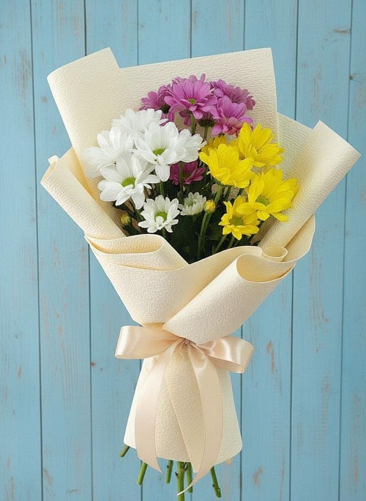 Букет цветов из: Хризантемы в Талдоме