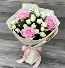Букет цветов из:  Розы #REPLACE_PRED# Талдоме