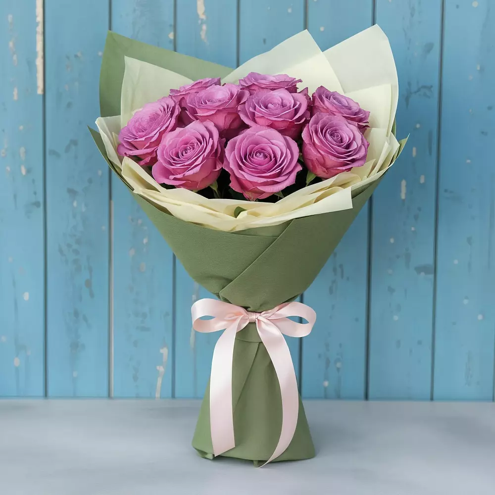 Букет Розы Фёрст Леди в Талдоме