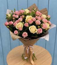 Букет цветов из:  Розы в Талдоме