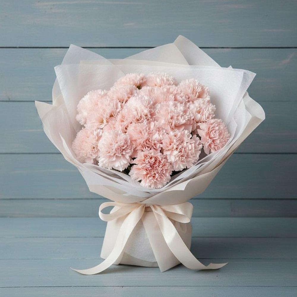 Букет цветов из: Гвоздики в Талдоме