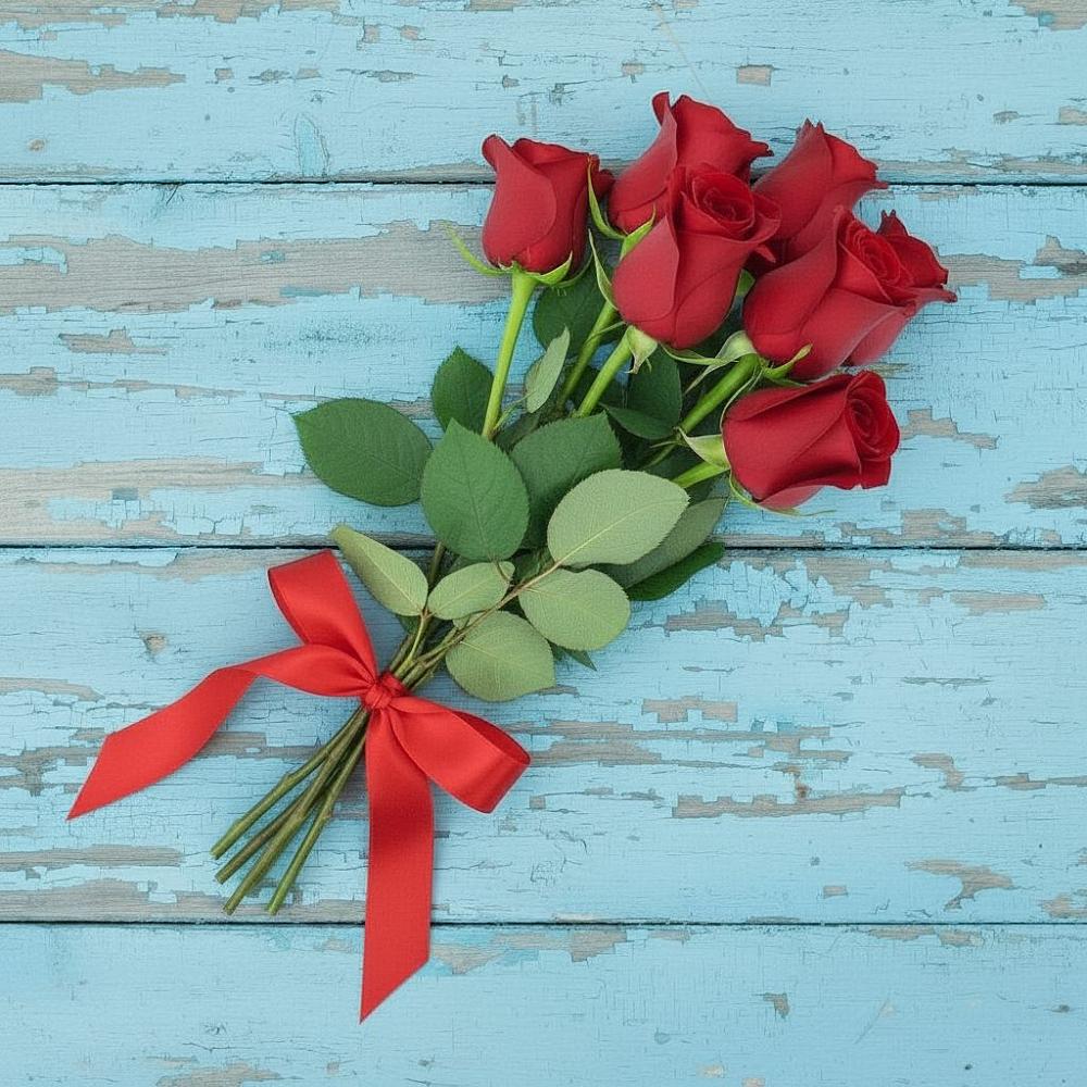 Букет Красные розы в Талдоме