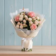 Букет цветов из:  Розы в Талдоме