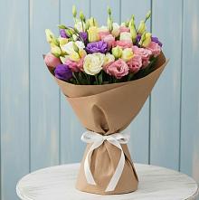 Букет цветов из:  Лизиантусы в Талдоме